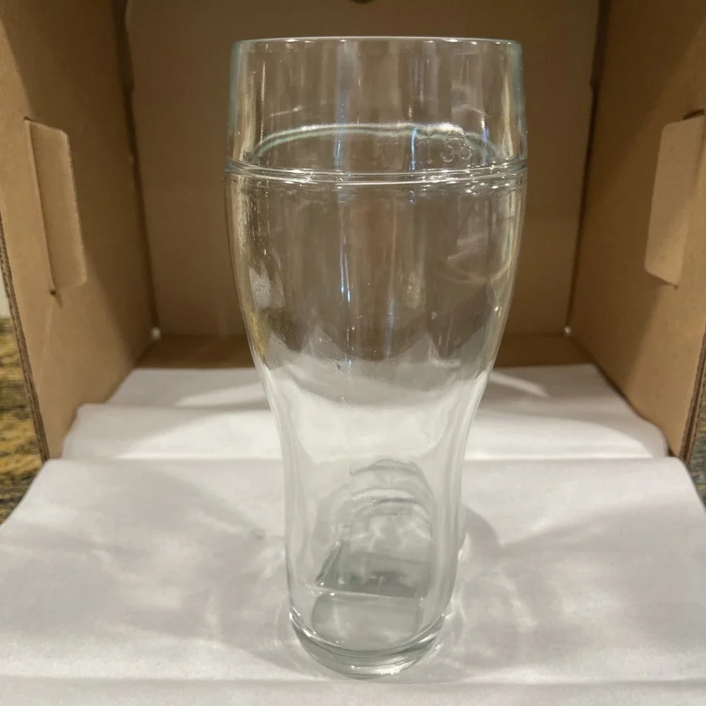 Cowboy Boot Shaped Clear Glass Mug Cup Beer Stein 10 Inches‎ Tall